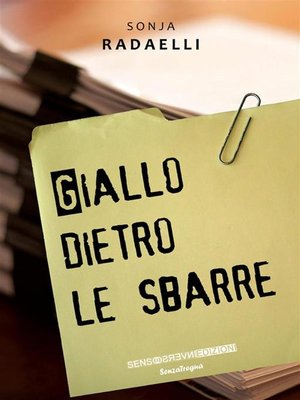 cover image of Giallo dietro le sbarre